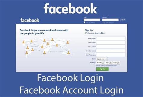 facebook log in